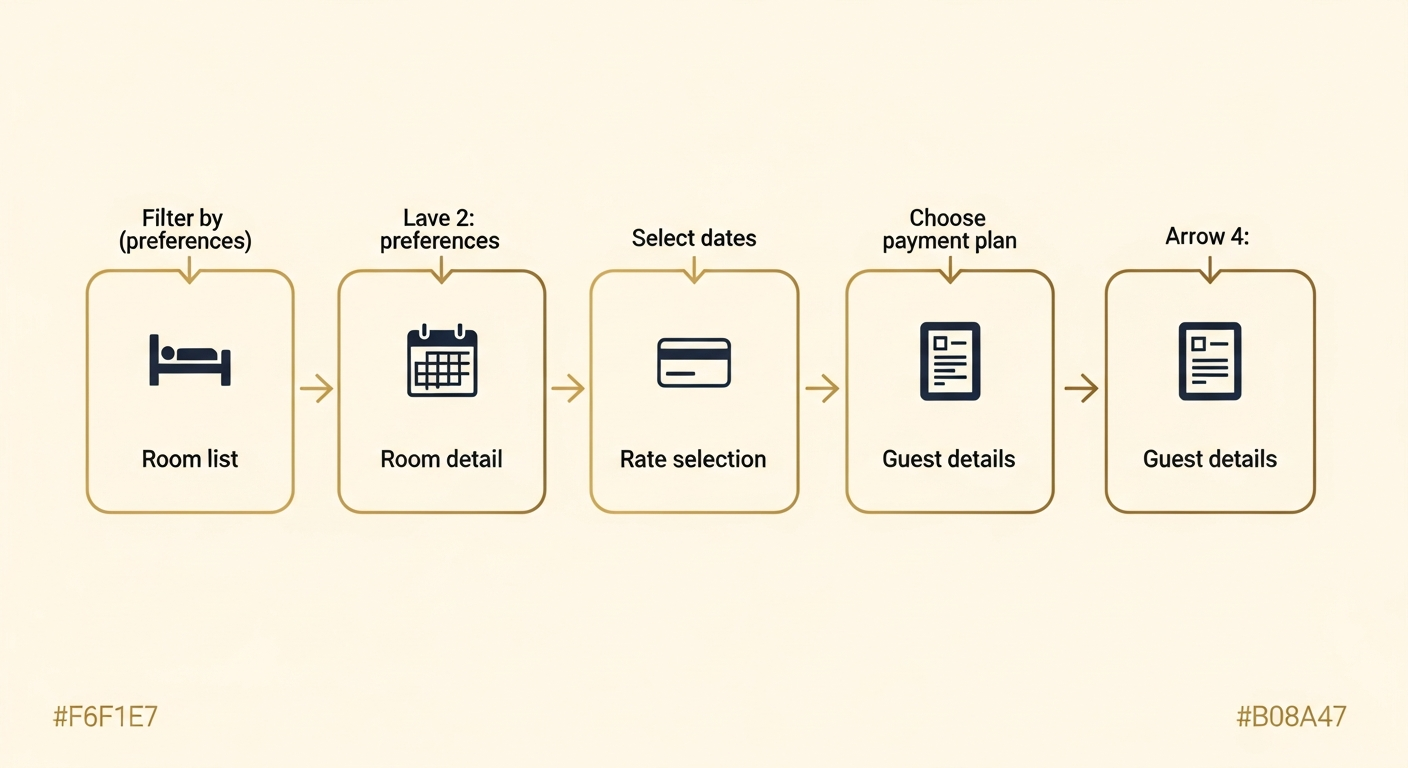 Direct-booking CRO — bespoke hospitality web design.